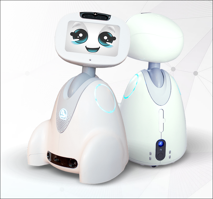 Robot assistant compagnon surveillance Buddy Pro Blue Frog Robotics