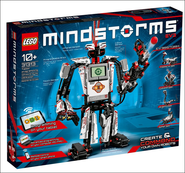 Kit robot construction programmation LEGO Mindstorms EV3 31313 - Leobotics