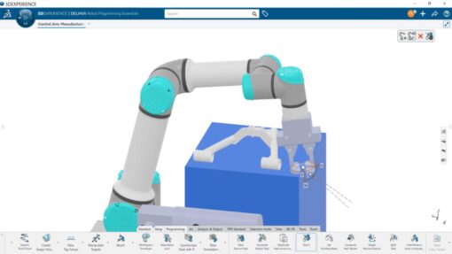 Logiciel - Delmia Robotics - Dassault Systèmes 3DS