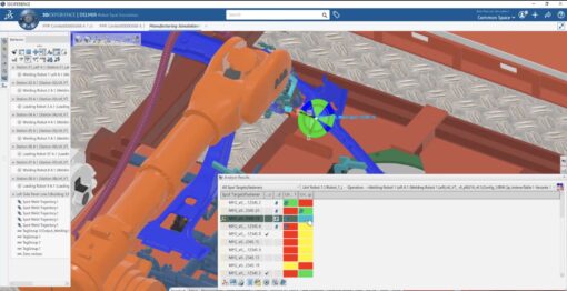 Logiciel - Delmia Robotics - Dassault Systèmes 3DS