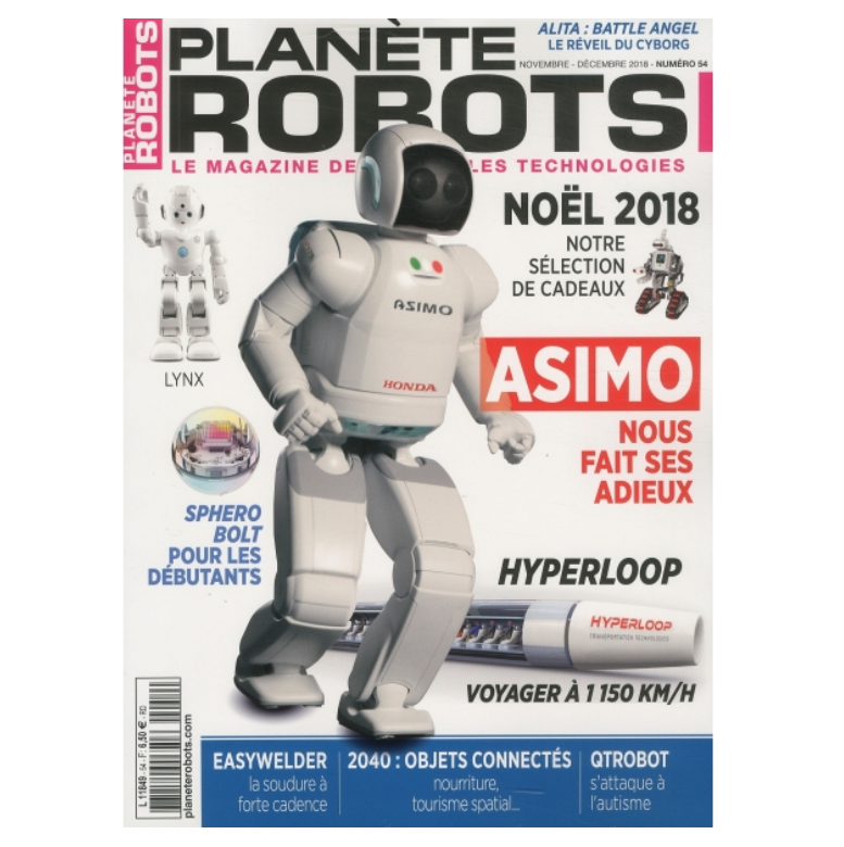 Magazine – Planète Robots (Abonnement 1 an) - Leobotics