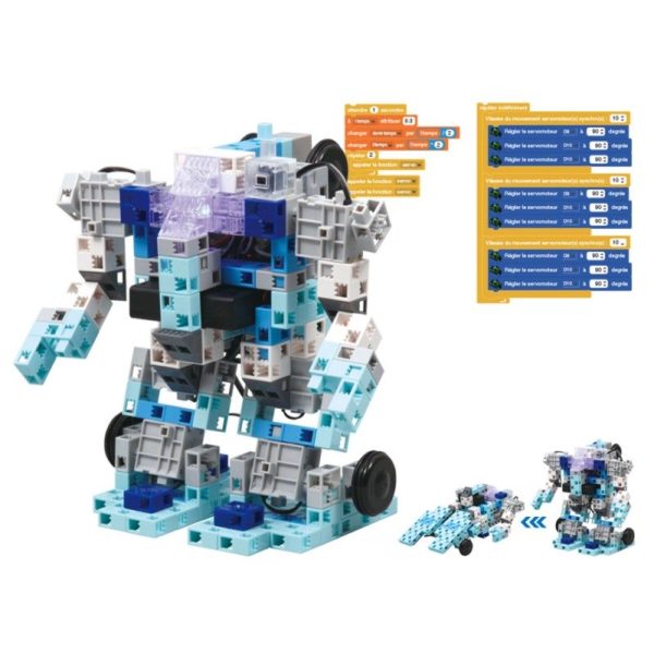 robot educatif speechi ecole robots kit transformable 078506