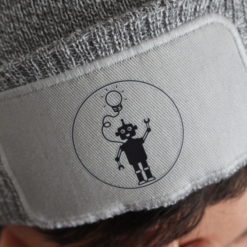 bonnet robot gris leobotics chapeau casquette