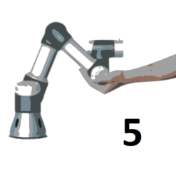 Cobot 5 axes