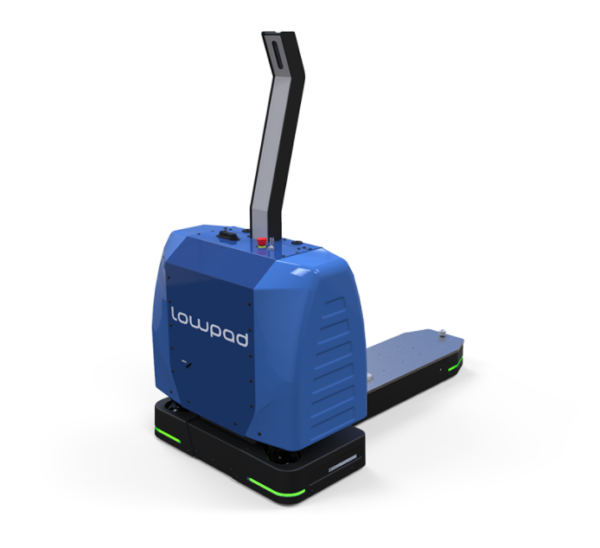 base mobile robot agv amr logistique Eurotec Lowpad K