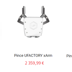 outil robot pince ufactory xarm prehenseur