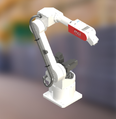 robot 6 axes industriel mci robotics ar6 16 1600 1