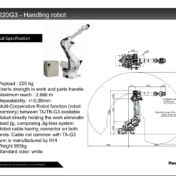 robot 6 axes industriel panasonic hs 220g3 2