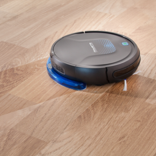 Aspirateur robot autonome Explorer Serie 20 bleu noir Rowenta 