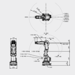 robot collaboratif 6 axes industriel Fanuc CR 4iA 2