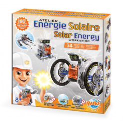 robot energie solaire 14 en 1 buki france jouet construction programmation educatif vehicule bateau transformable 7503 3700802101529