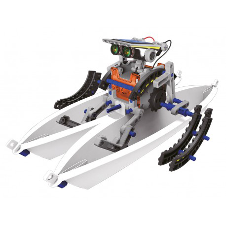 robot energie solaire 14 en 1 buki france jouet construction programmation educatif vehicule bateau transformable 7503 3700802101529