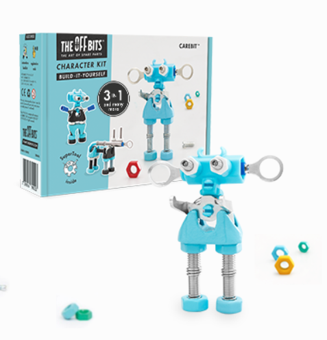 decoration robot character kit infobit the offbits 1