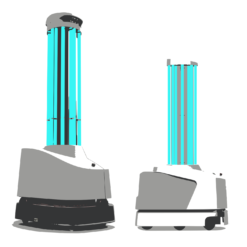 Robot Désinfection Purificateur d'Air