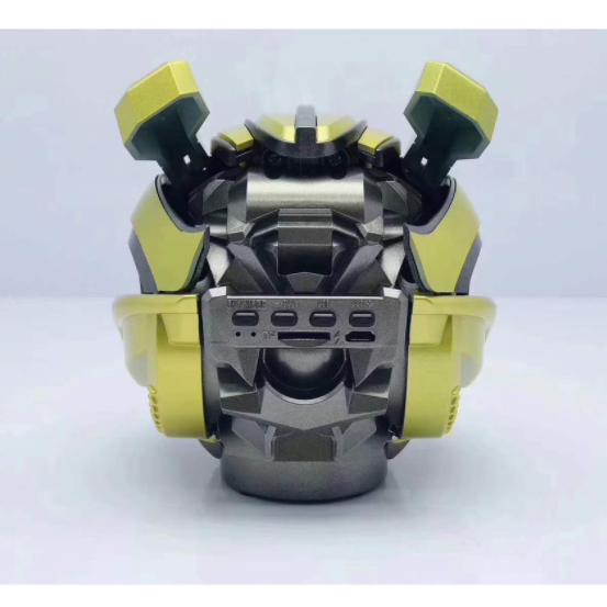 enceintes robot mobile support telephone bluetooth fm the transformers bumblebee 2