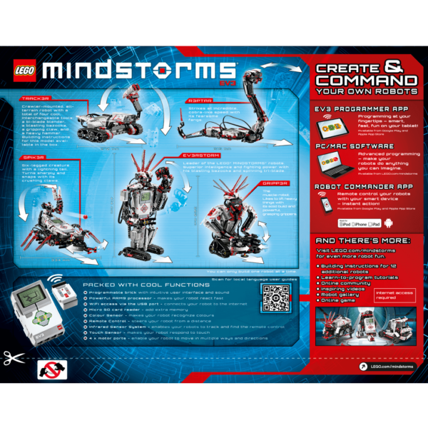 kit robot construction programmation ev3 31313 lego mindstorms 2