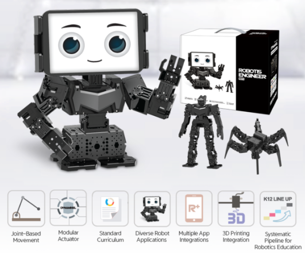 kit robot construction programmation jouet educatif humanoid robotis engineer kit 1 2
