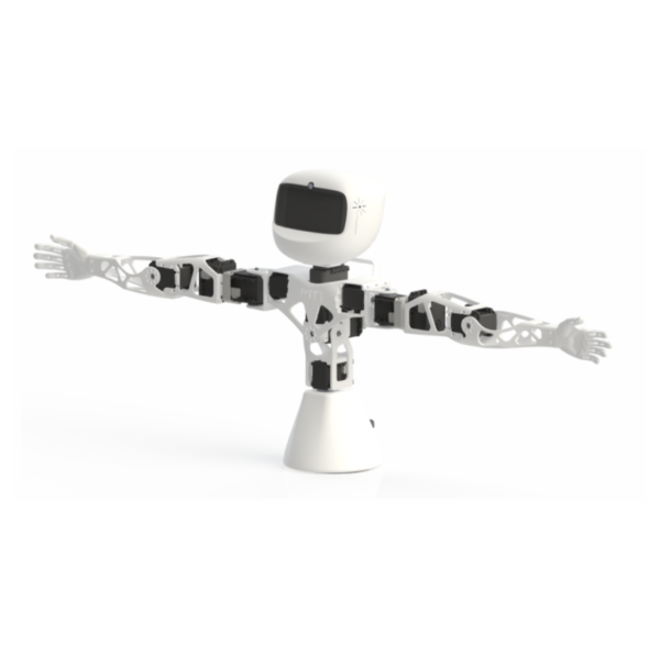 kit robot pedagogique educatif open source poppy torso version raspberry pi avec sans impressions 3d pollen robotics inria