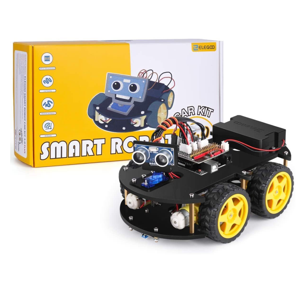 kit voiture robot construction programmation v3 0 elegoo 1
