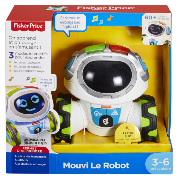 robot a programmer jouet educatif mouvi fisher price 1