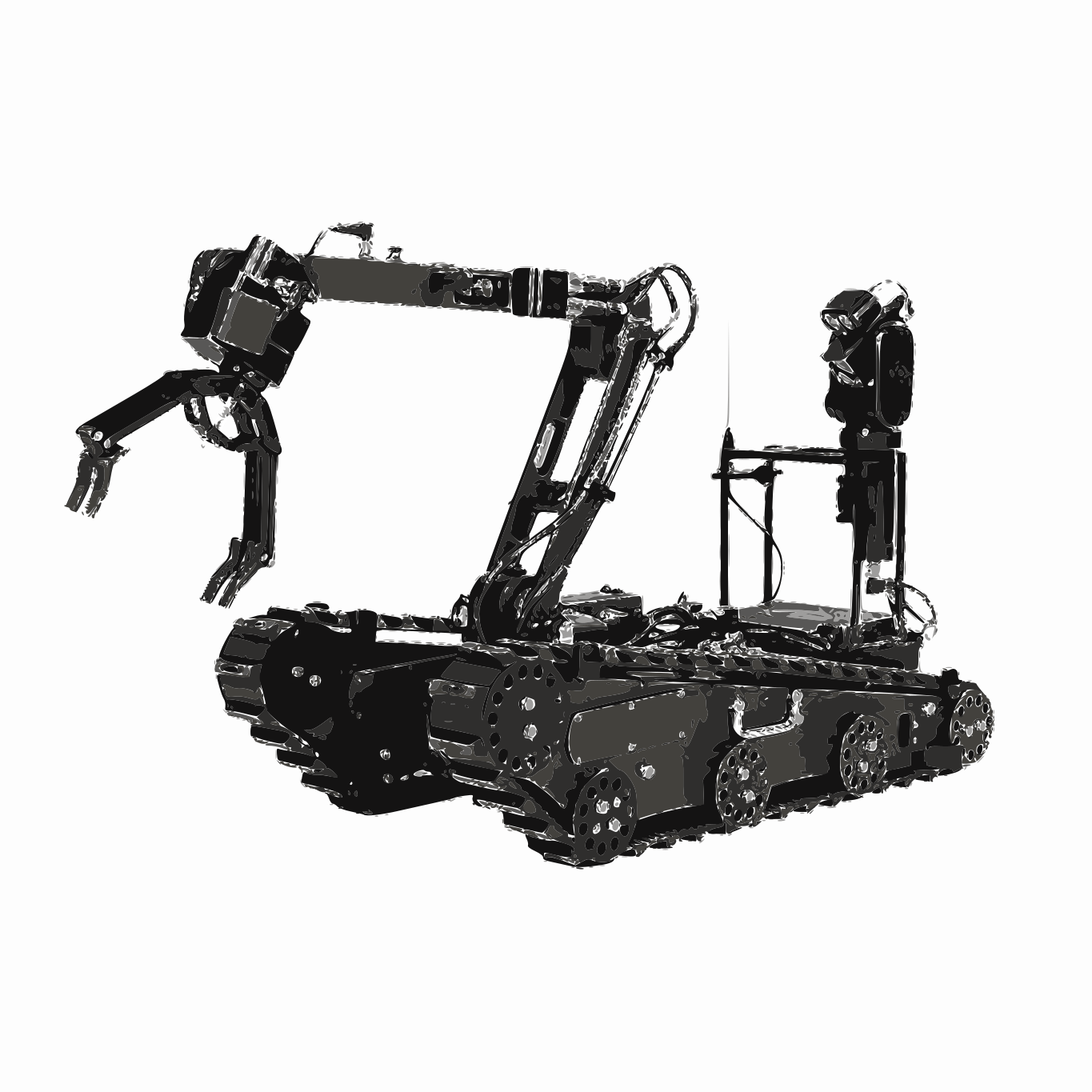 Robot Démineur mobile d'intervention - Leobotics