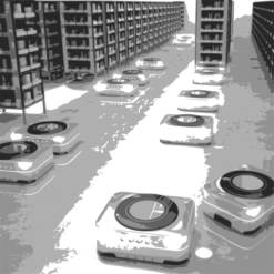 Robot Logistique Stock
