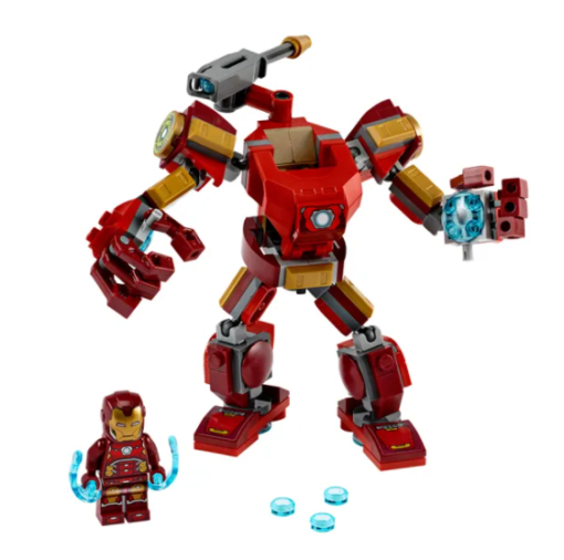 figurine robot iron man lego construction marvel avengers 6