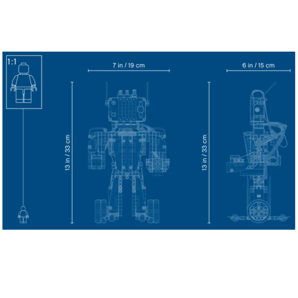 kit robot educatif construction programmation lego mindstorms inventor 12