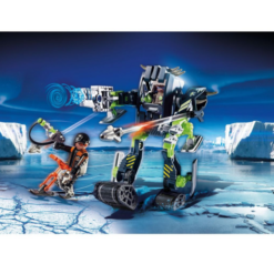 jouet playmobile top agents robot des neiges des rebelles arctiques 3