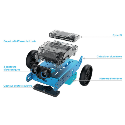 robot educatif construction programmation mbot2 makeblock cyberpi mblock 5 python 2