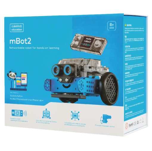 robot educatif construction programmation mbot2 makeblock cyberpi mblock 5 python 6