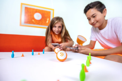 robot jouet educatif programmation balle connectee sphero mini bleu verte blanc rose orange rouge 13