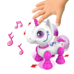 robot licorne rose ycoo silverlit pour enfant super mignon 3