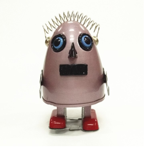 vintage robot a tambour figurine collection mecanique a ressort 946 SM 5