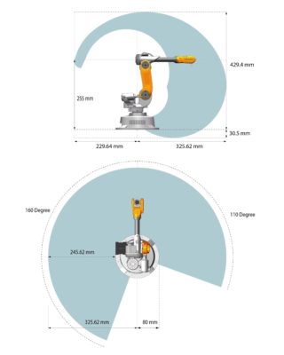 Kit Professionnel Wlkata Mirobot - Bras Robotique 6 Axes