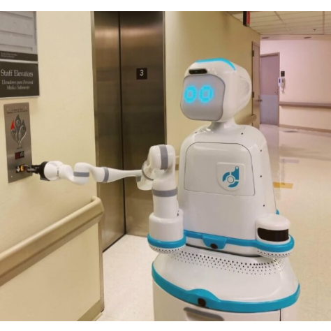robot d assistance hospitalier moxi diligent robotics 1
