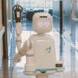 robot d assistance hospitalier moxi diligent robotics 2