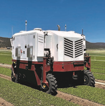 robot desherbeur autonome par laser laserweeder carbon robotics agriculture elimination mauvaises herbes 1