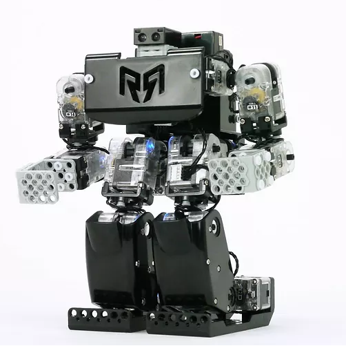 robot educatif a monter et programmer humanoide robobuilder rq huno bricolage loisirs 1