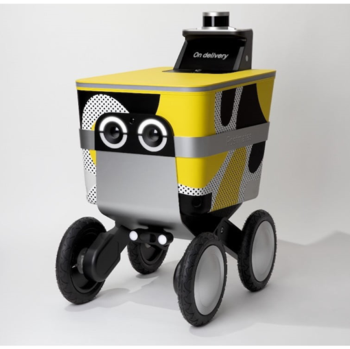 robot livraison postmates serve navigation promenade respectueux de nos trottoirs 2