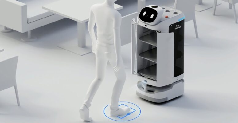 Robot de service livraison polyvalent Pudu Robotics SwiftBot