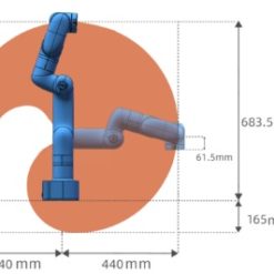 Robot industriel collaboratif 6 axes UFactory Lite 6