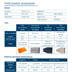 robot marin ecologique jellyfishbot iadys collecteur dechet hydrocarbure telecommande autonome lidar sonar