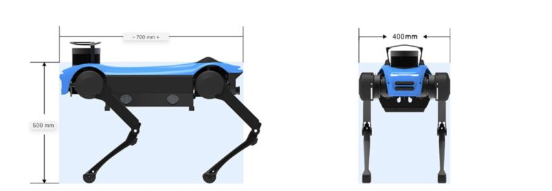 Robot Quadrupede Jueying Mini Deep Robotics