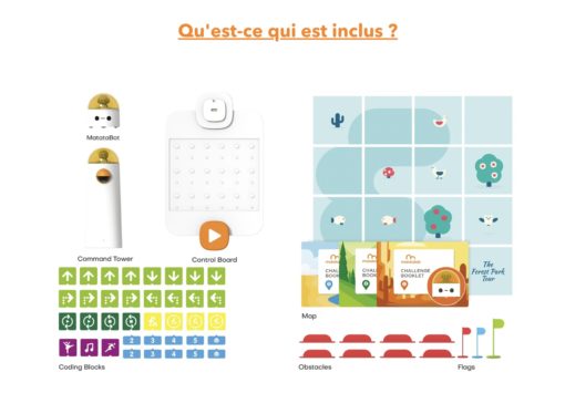 Ensemble de codage Coding Set éducatif construction à programmer Matatalab