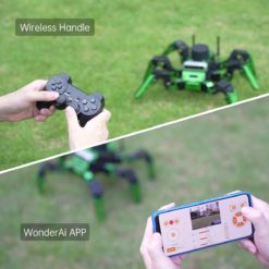 Robot de construction et programmation Kit hexapode Hiwonder JetHexa ROS Jetson Nano avec caméra de profondeur Lidarcartographie et navigation SLAM