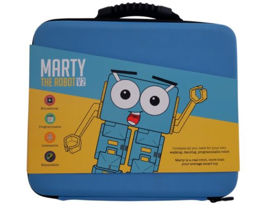 Robot de construction et programmation Marty the Robot V2 Robotical.io