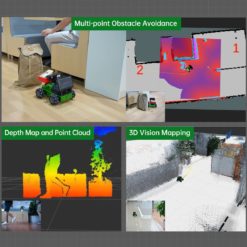 Robot contruction et programmation voiture robot Hiwonder JetAuto ROS Jetson Nano avec écran tactile de caméra de profondeur Lidar, prise en charge de la cartographie SLAM et de la navigation