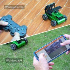 Robot contruction et programmation voiture robot Hiwonder JetAuto ROS Jetson Nano avec écran tactile de caméra de profondeur Lidar, prise en charge de la cartographie SLAM et de la navigation