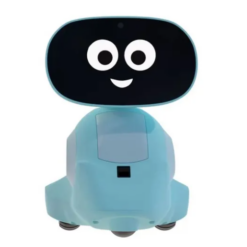 Robot éducatif à programmer et de divertissement Miko3 STEM écran tactile caméra grand angle HD bleu